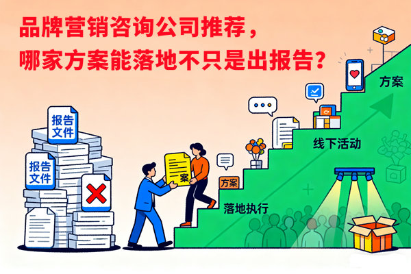 品牌營銷咨詢公司推薦，哪家方案能落地不只是出報告？
