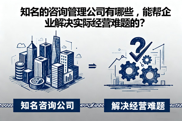 知名的咨詢管理公司有哪些，能幫企業(yè)解決實際經營難題的？