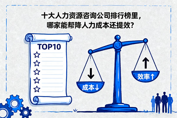 十大人力資源咨詢公司排行榜里，哪家能幫降人力成本還提效？
