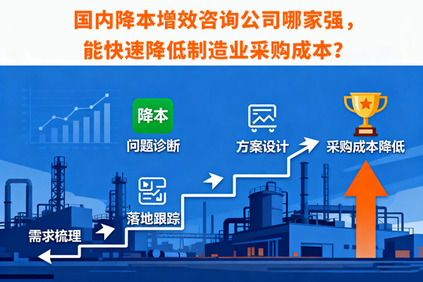 國內(nèi)降本增效咨詢公司哪家強，能快速降低制造業(yè)采購成本？