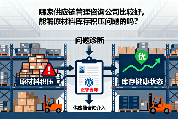 哪家供應鏈管理咨詢公司比較好，能解原材料庫存積壓問題的嗎？